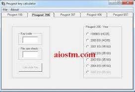Peugeot Key Calculator BSI IMMO Tool, Verzenden