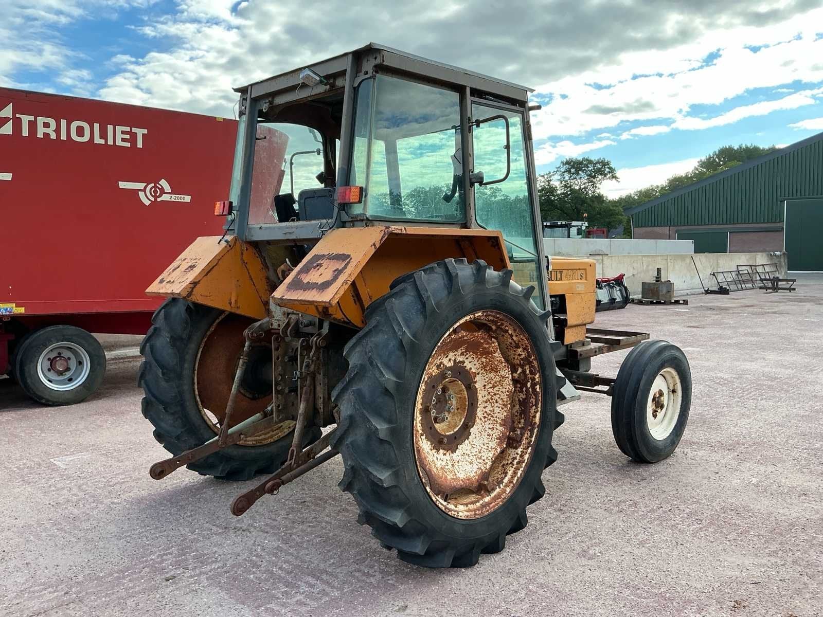 Renault 461s Tweewielaangedreven landbouwtractor, Zakelijke goederen, Agrarisch | Tractoren, Gebruikt, Renault