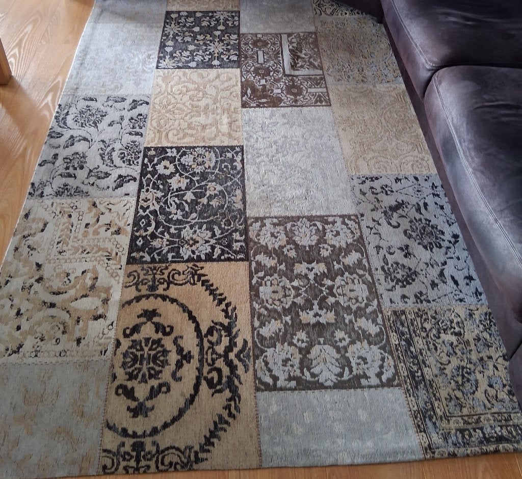 Patchwork Vloerkleed, Huis en Inrichting, Ophalen, Gebruikt, 150 tot 200 cm, 200 cm of meer