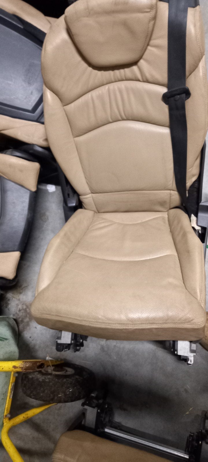 5 leren stoelen voor Citroën C8, Auto-onderdelen, Ophalen, Gebruikt