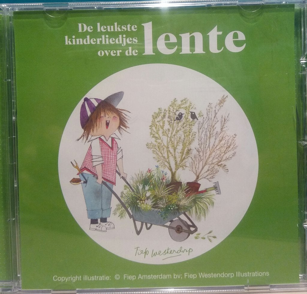De leukste kinderliedjes over de Lente - KRASVRIJE CD