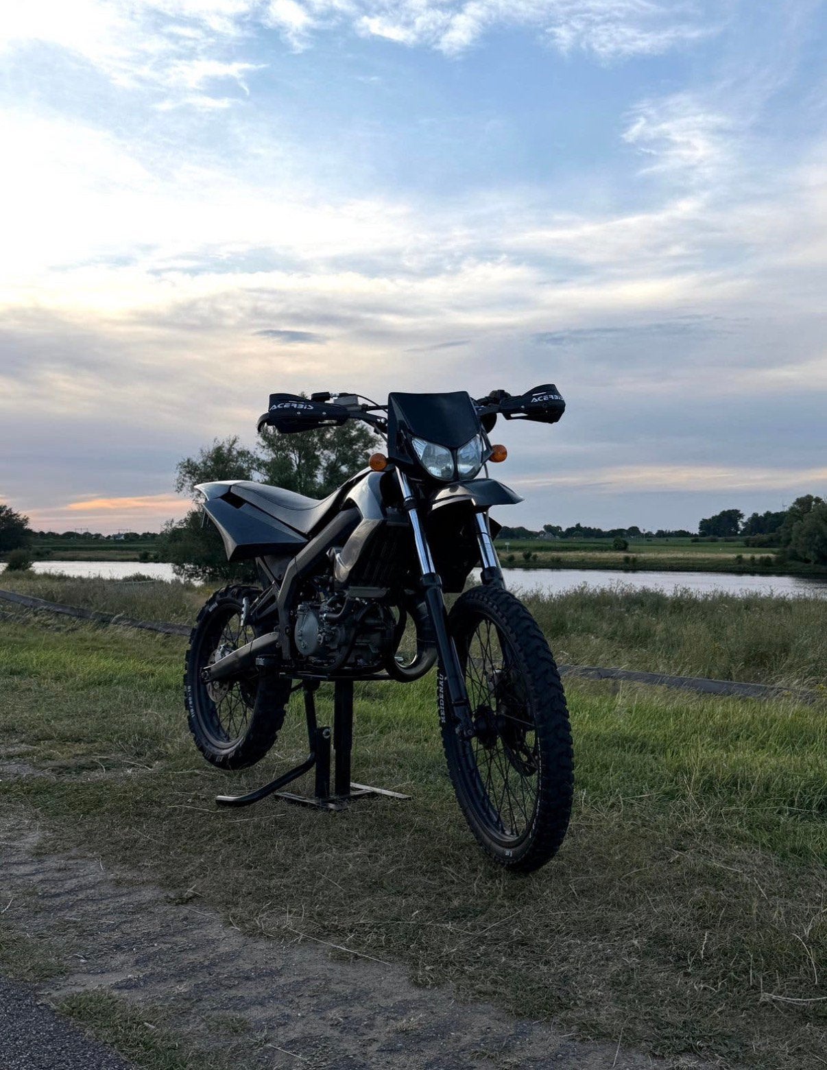 Derbi senda extreme 72CC 350KM oude setup, Fietsen en Brommers, Brommers | Derbi, Ophalen, Zo goed als nieuw, Maximaal 45 km/u