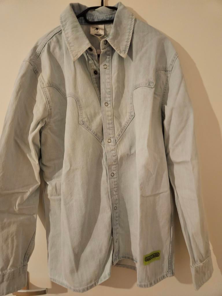 Daily Paper spijkerblouse, Dp, Halswijdte 38 (S) of kleiner, Dp, Nieuw