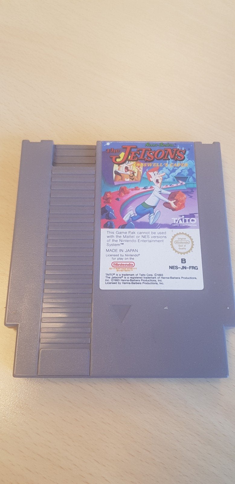 NES Game The Jetsons Cogswell's Caper - Klassieke Platformer, Gebruikt, 1 speler, Ophalen of Verzenden, Platform