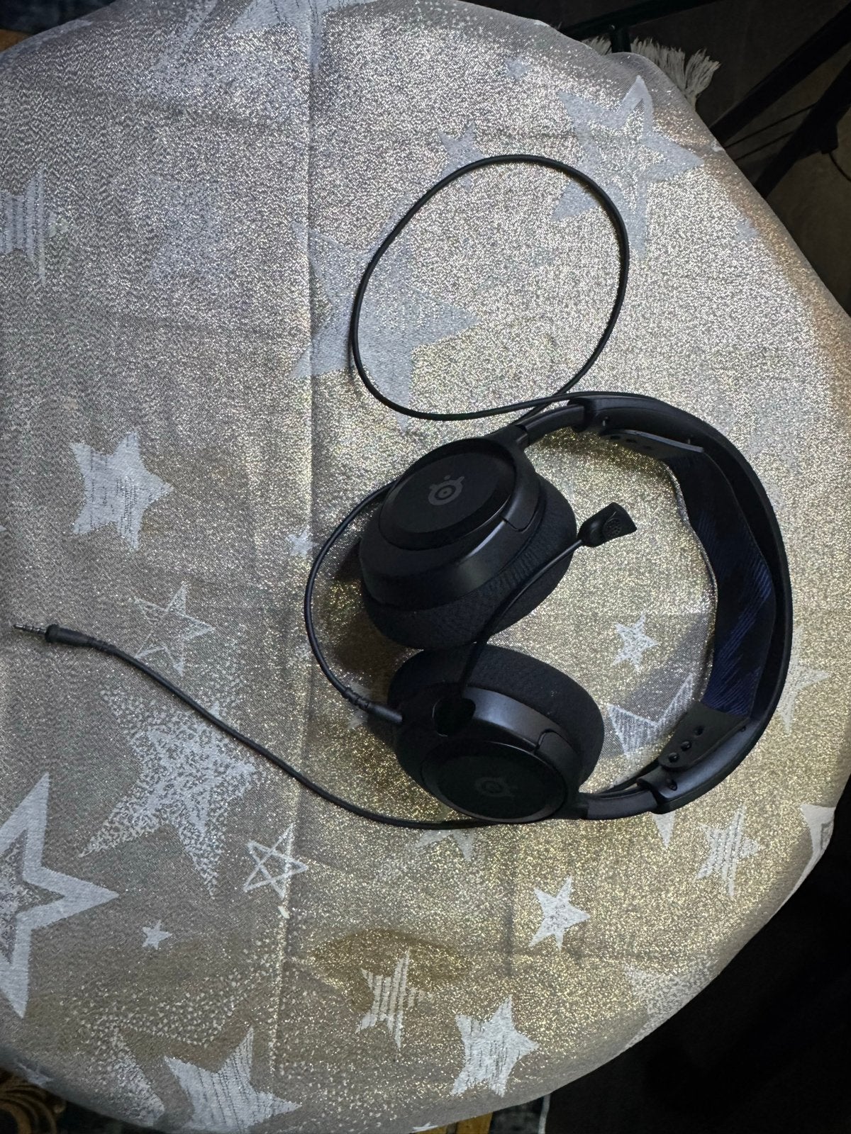 Steelseries Gaming Headset voor PC/PS4/PS5 (Zonder doos), Ophalen, Steelseries, Microfoon, Zwart