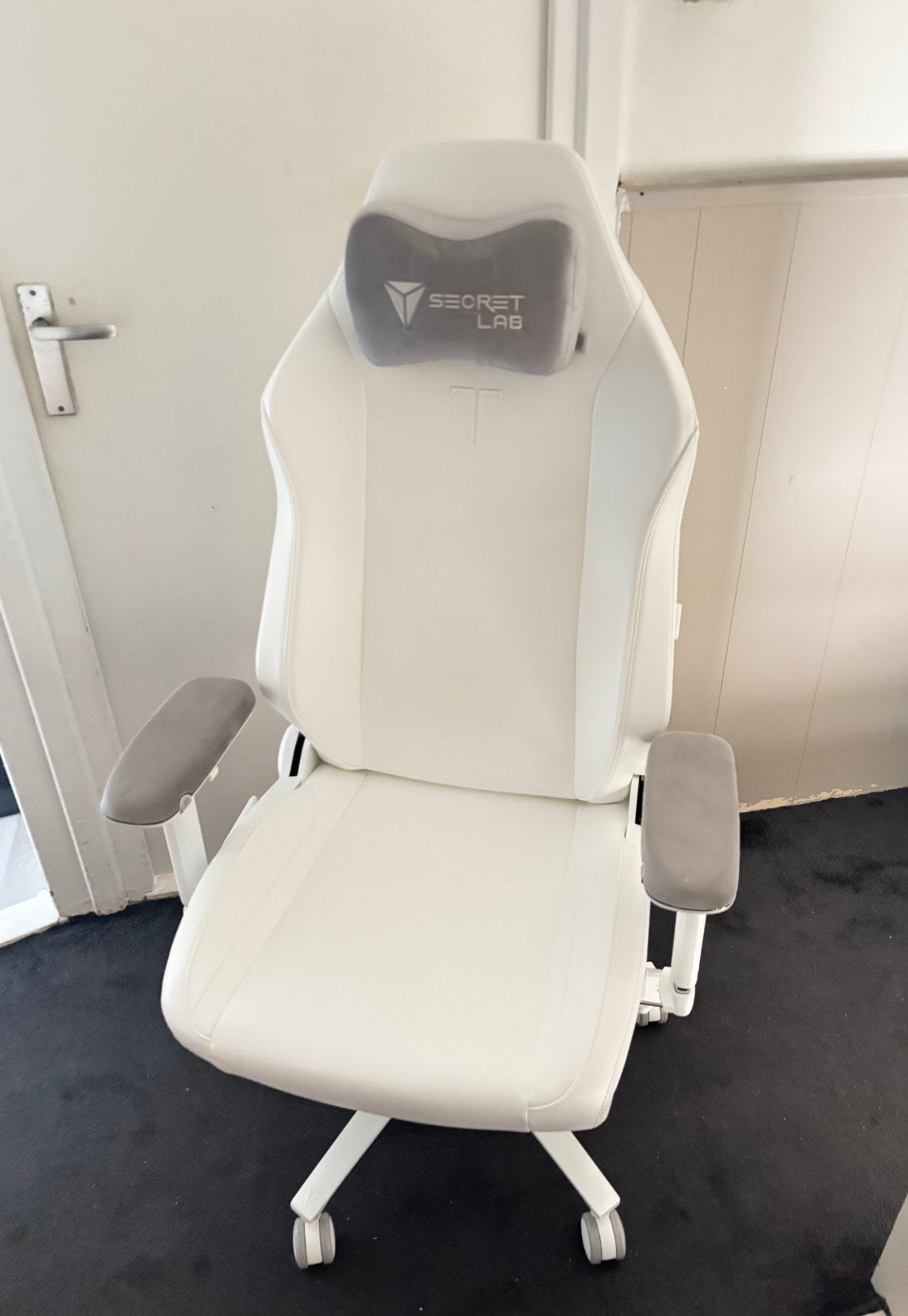 Secretlab titan pure white regular nano gen, Huis en Inrichting, Ophalen, Nieuw, Wit