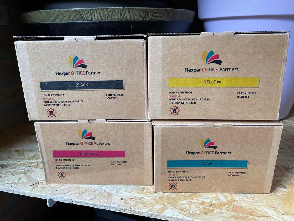 Toner voor Konica Minolta Bizhub C3320i, Ophalen, Nieuw, Toner
