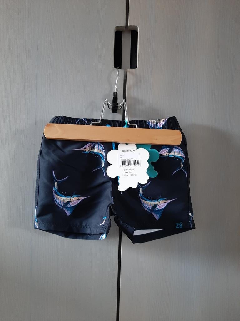 Z8 zwembroek short Djezz-Thunder sky maat 86 Nieuw!, Broekje, Z8, Nieuw, Ophalen of Verzenden