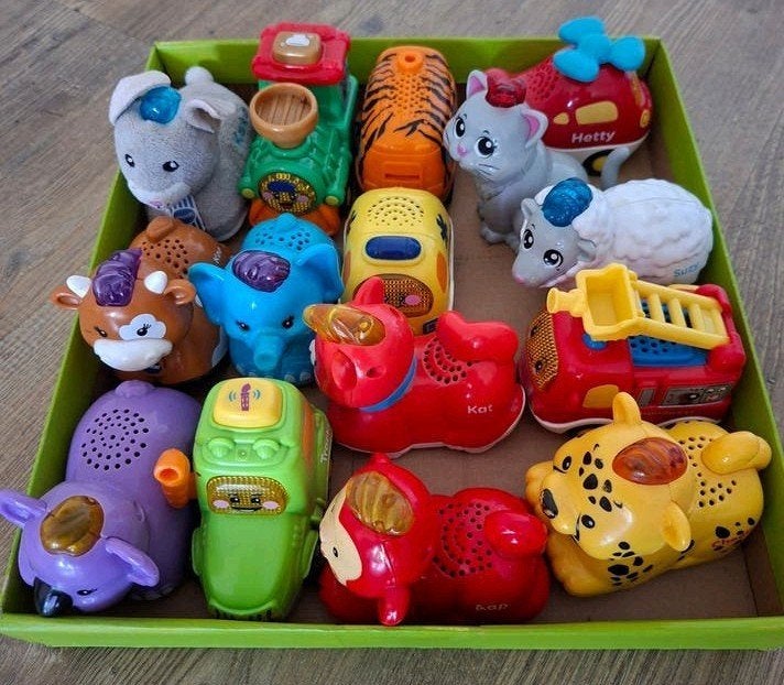 VTech Toet Toet Dieren en Auto's Collectie, Ophalen, Gebruikt, Overige typen, Met licht