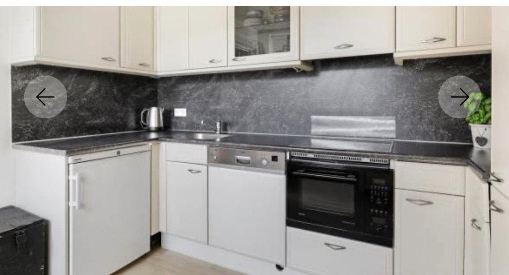 Complete keuken incl. Siemens combi-oven en Bosch vaatwasser, Ophalen, Gebruikt, U-keuken, Kunststof