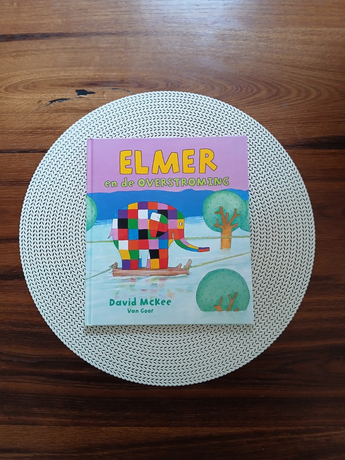 David McKee - Elmer en de overstroming, Boeken, Ophalen of Verzenden, Zo goed als nieuw, David McKee