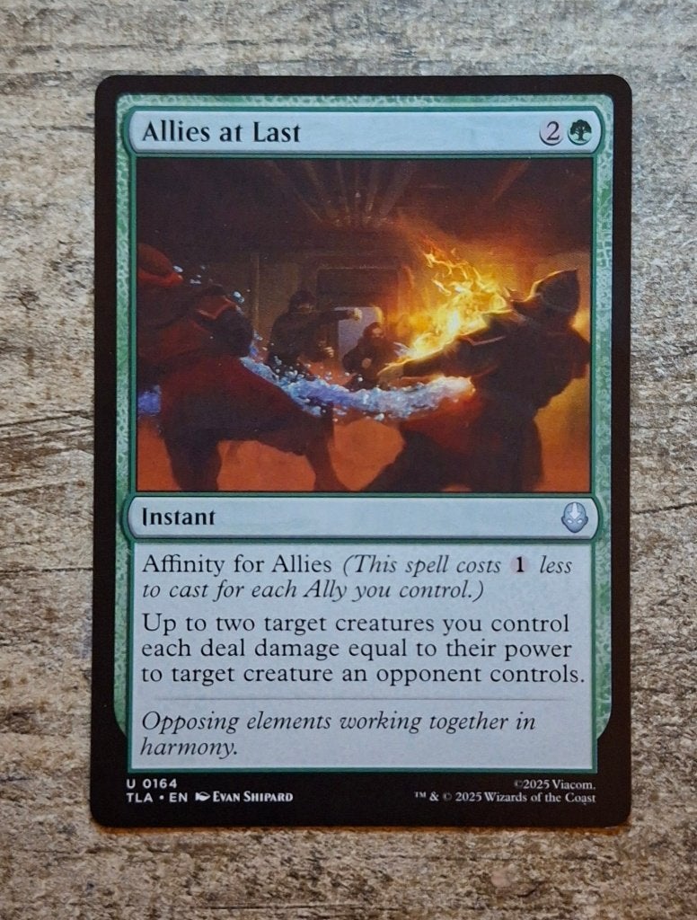 Allies at Last - Magic the Gathering, Verzenden, Zo goed als nieuw, Losse kaart