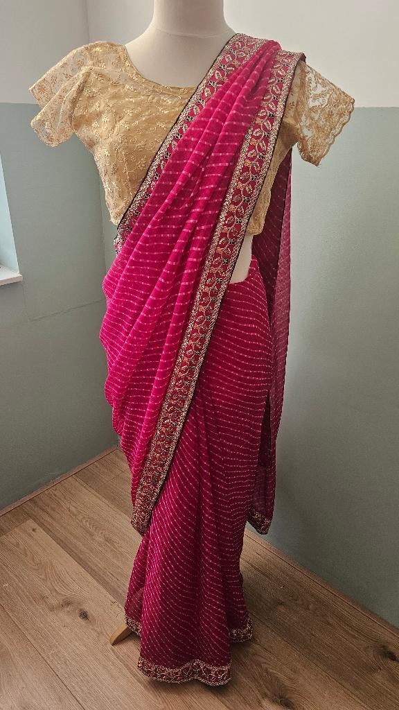 saree/sari, Maat 38/40 (M), Overige typen, Nieuw, Ophalen of Verzenden