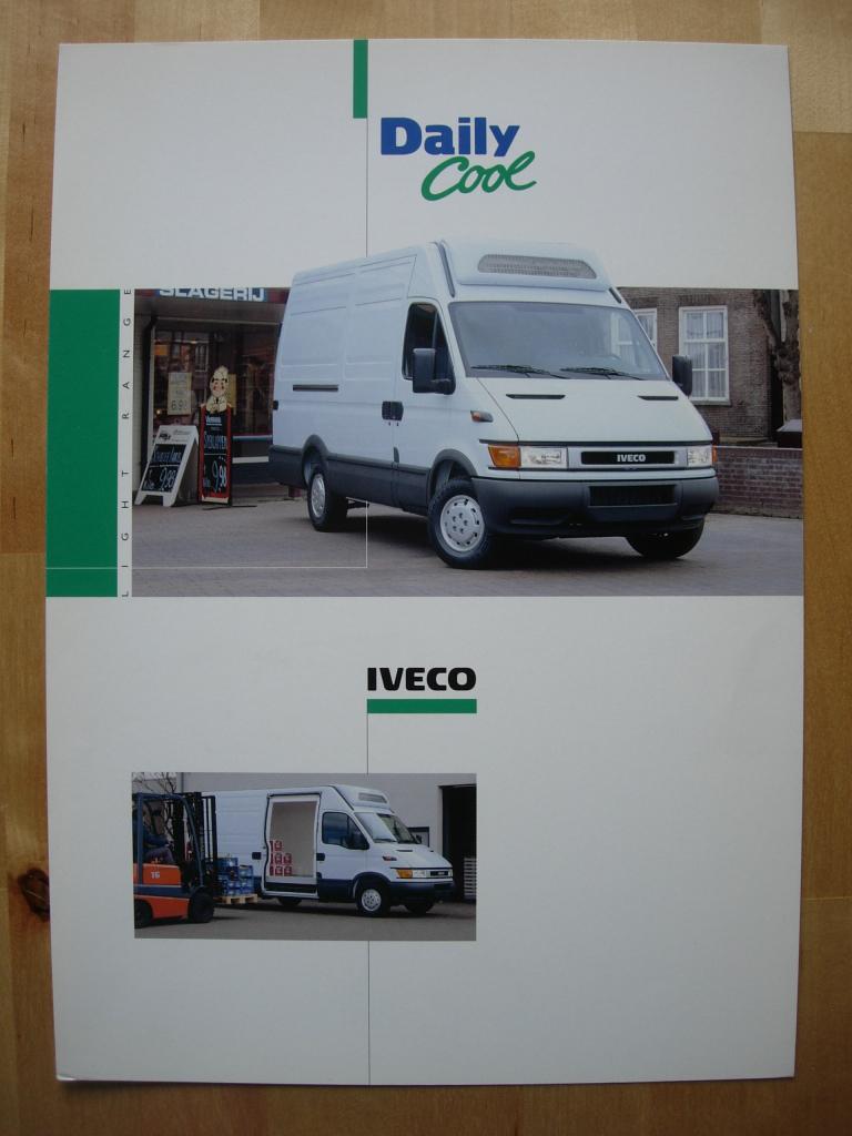 Iveco Daily Cool 2004 Brochure – Koelwagen, Iveco, Ophalen of Verzenden, Zo goed als nieuw, Overige merken