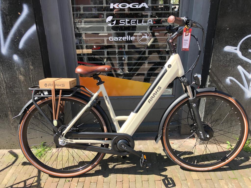 Fietshokje Houtplein: Raaks Belton Creme, Niet ingevuld, Niet ingevuld, Nieuw, 50 tot 53 cm