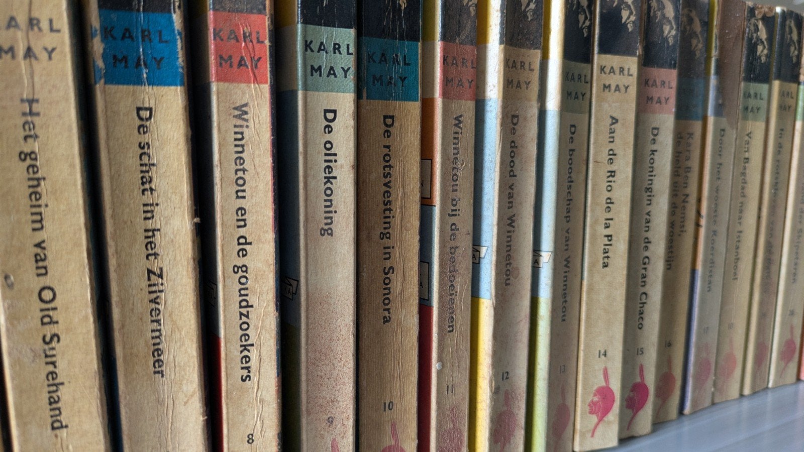 Karl May boekenreeks - (24 delen), Ophalen of Verzenden, Gelezen, Karl May