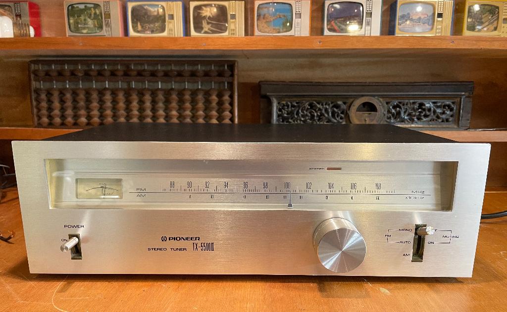 Pioneer - Tuner TX 5500 II stereo - doe een bod geen reserve, Audio, Tv en Foto, Tuners, Ophalen of Verzenden, Zo goed als nieuw
