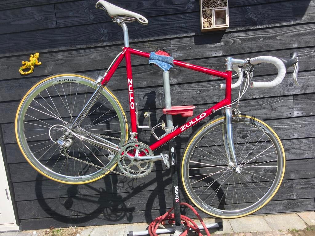 Zullo retro moderne racefiets, Fietsen en Brommers, Fietsen | Racefietsen, Ophalen, Staal, Heren, Zo goed als nieuw