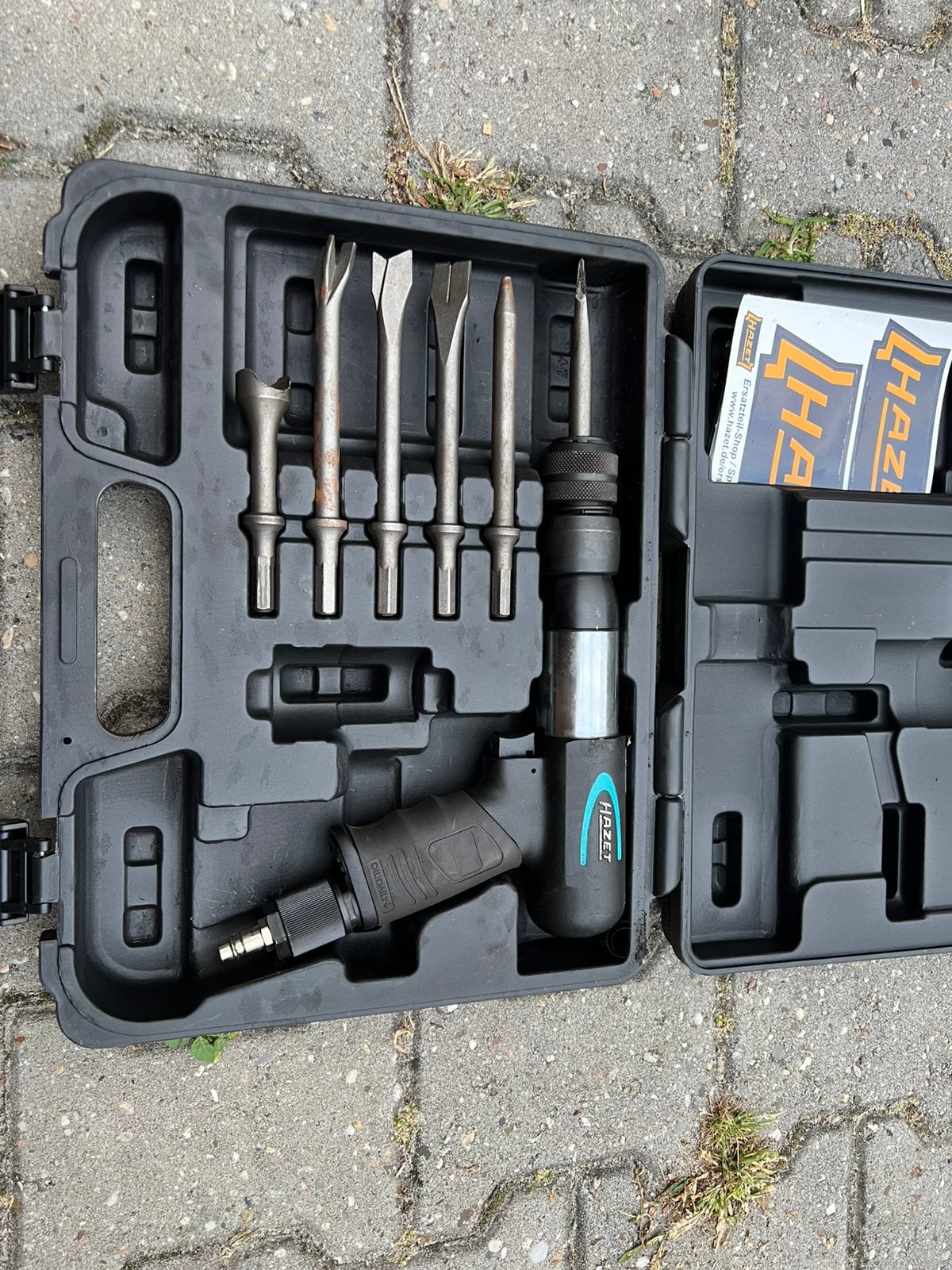 Hazet pneumatische beitelhamer set, Ophalen, Zo goed als nieuw