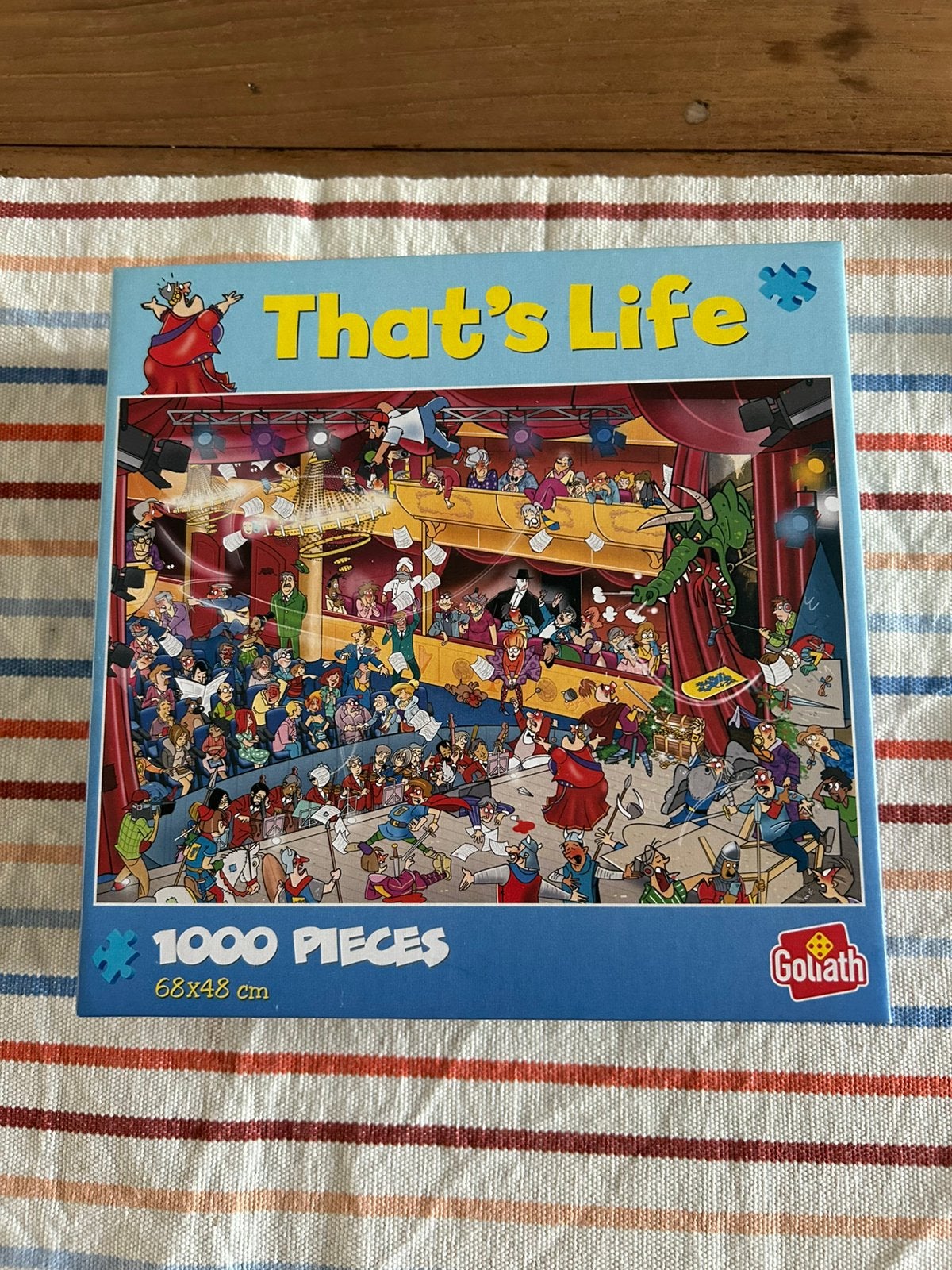 Leuke That’s Life puzzel, 1000 stukjes, Ophalen of Verzenden, 500 t/m 1500 stukjes, Zo goed als nieuw