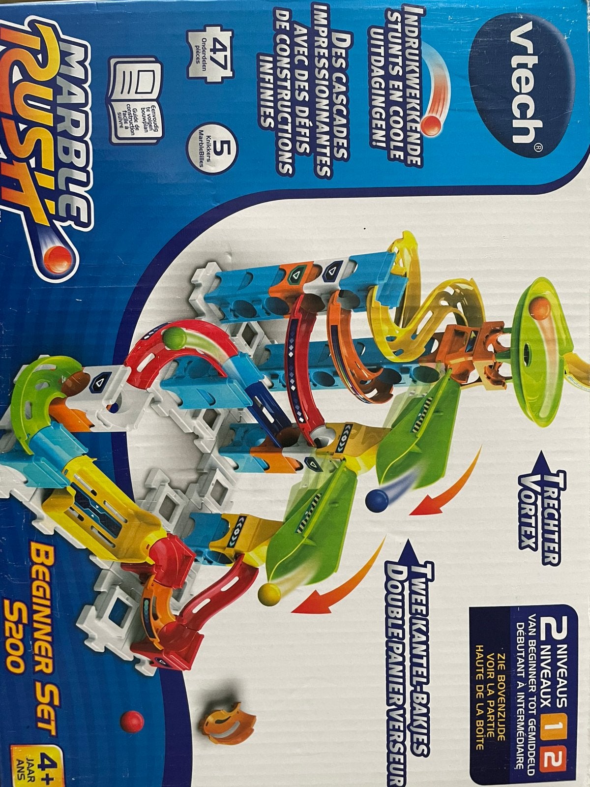 VTech Marble Rush Beginner Set S200 knikkerbaan, Ophalen, Zo goed als nieuw, Overige merken