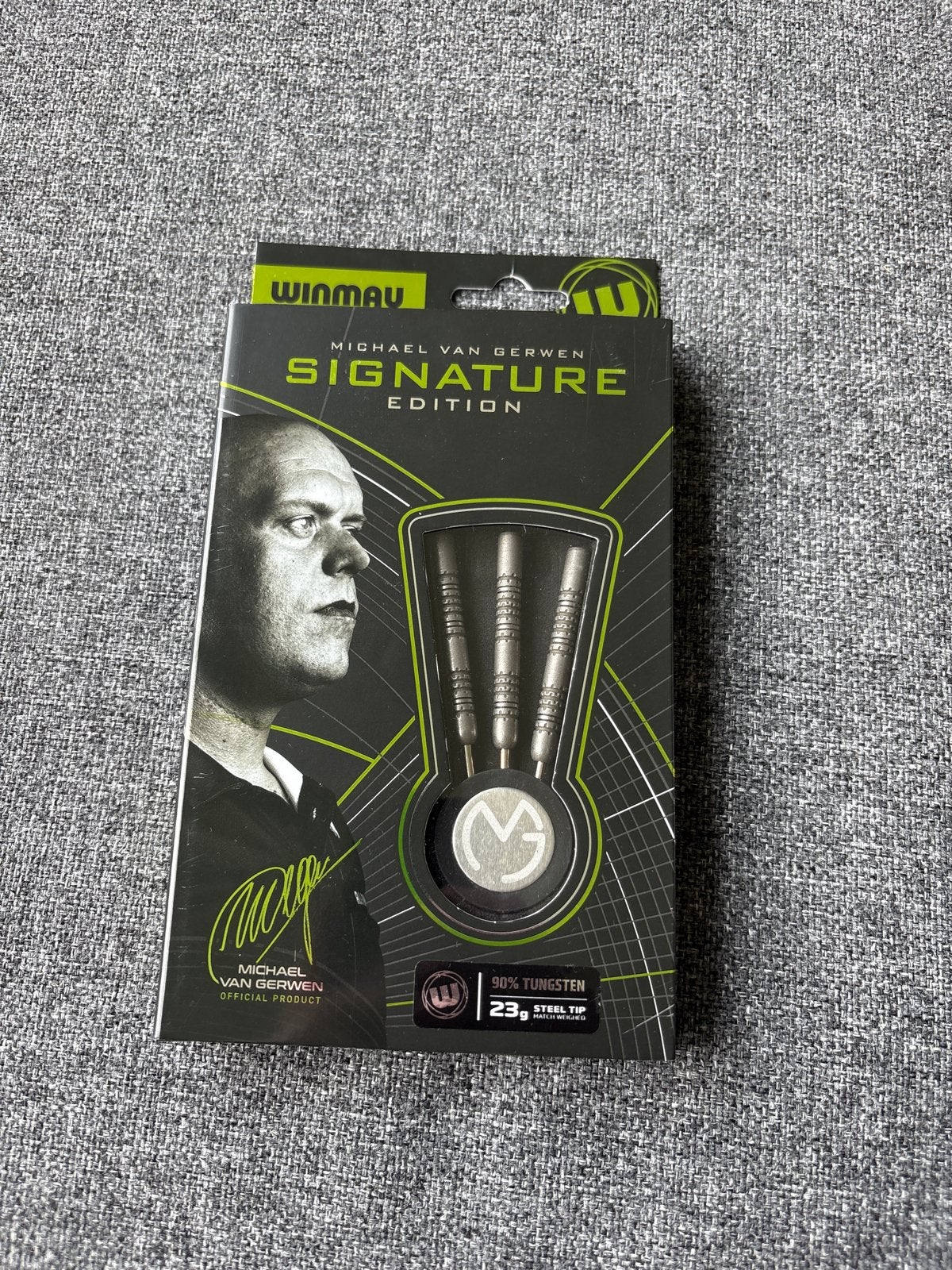 Winmau Michael van Gerwen Darts - Signature Edition 23g, Ophalen, Zo goed als nieuw, Pijlen