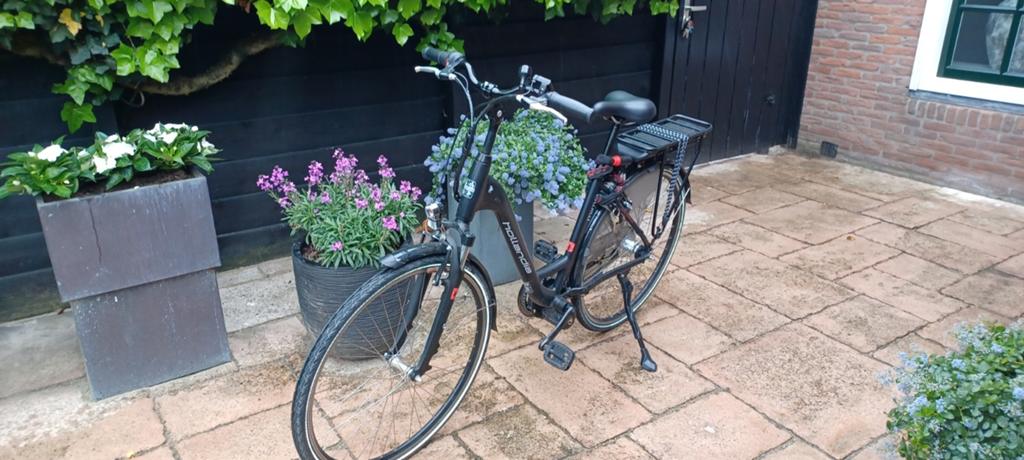 Hollandse MIMO E-bike Damesfiets 53cm, 7 versn., 1200km, 51 tot 55 cm, Ophalen of Verzenden, Zo goed als nieuw, Overige merken