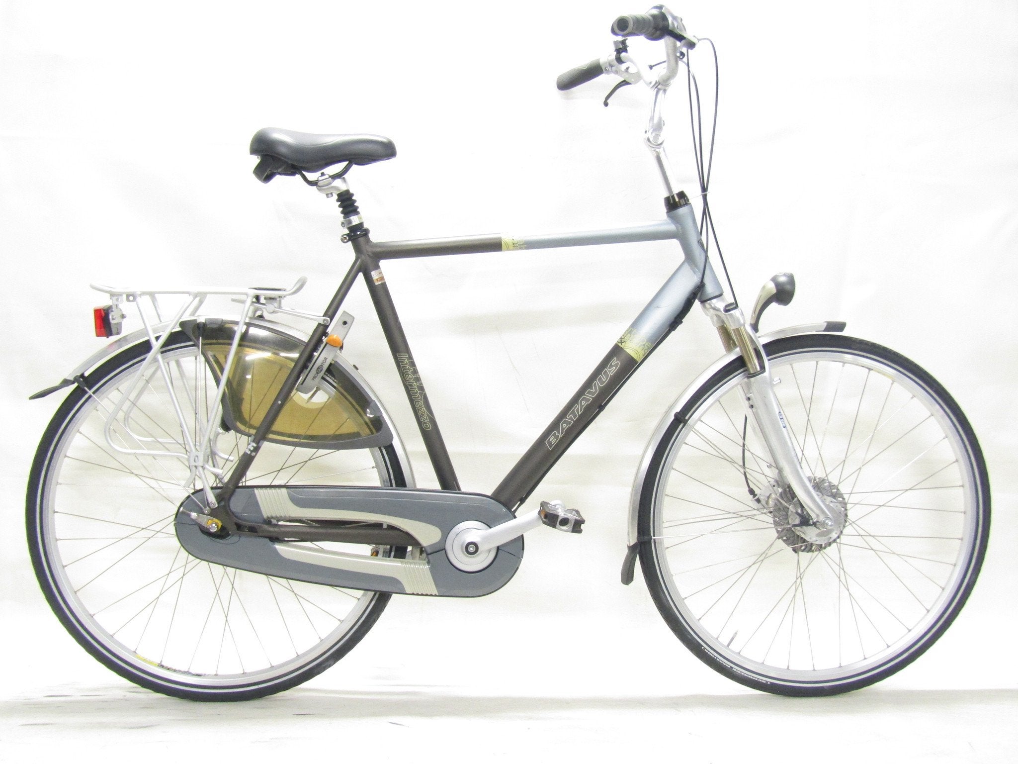 Batavus Intermezzo grijs heren 61cm 28inch, 61 tot 65 cm, Gebruikt, Batavus, Versnellingen