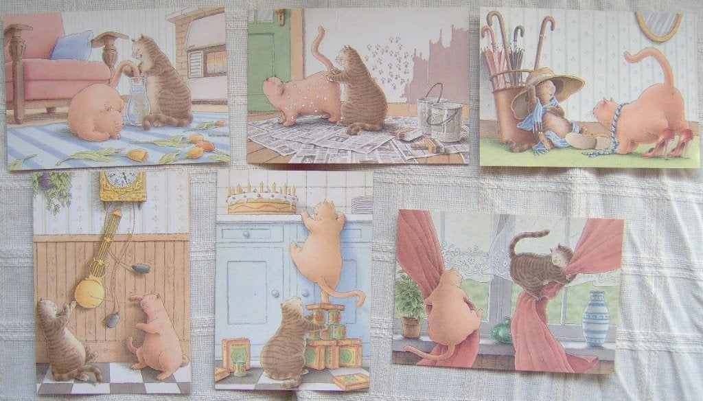 Voor het kind - serie - Hans de Beer - kattekwaad - 1984-2, Ophalen of Verzenden, 1980 tot heden, Ongelopen, Kinderen