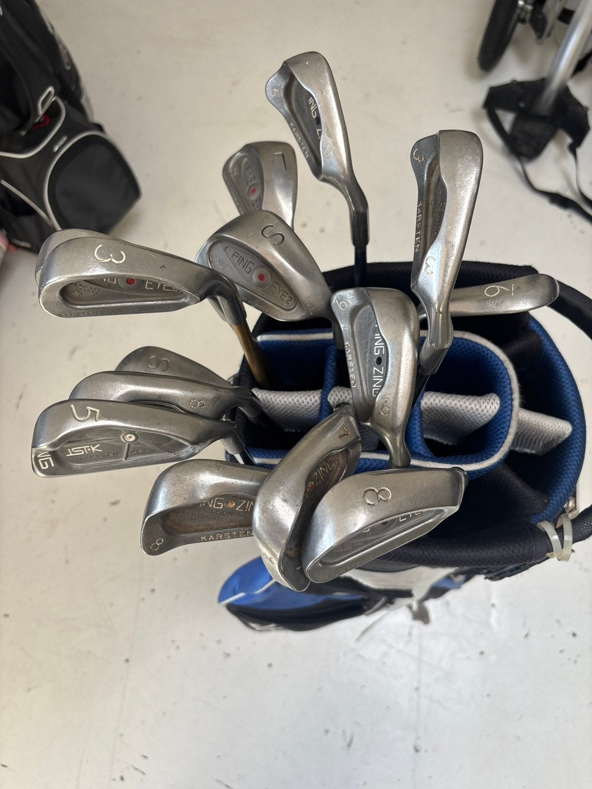 Verschillende Losse Ping Ijzers, Ping, Set, Zo goed als nieuw, Ping