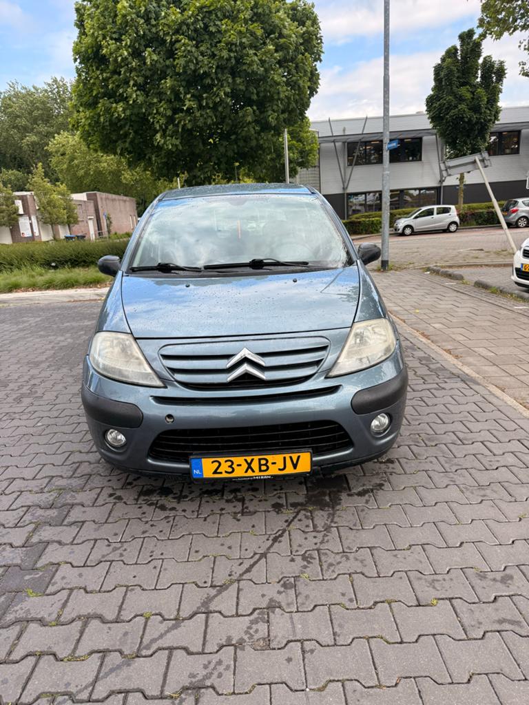 Citroën C3 1.4 I 16V 2007 Grijs, Auto's, 4 cilinders, Origineel Nederlands, Bedrijf, Handgeschakeld