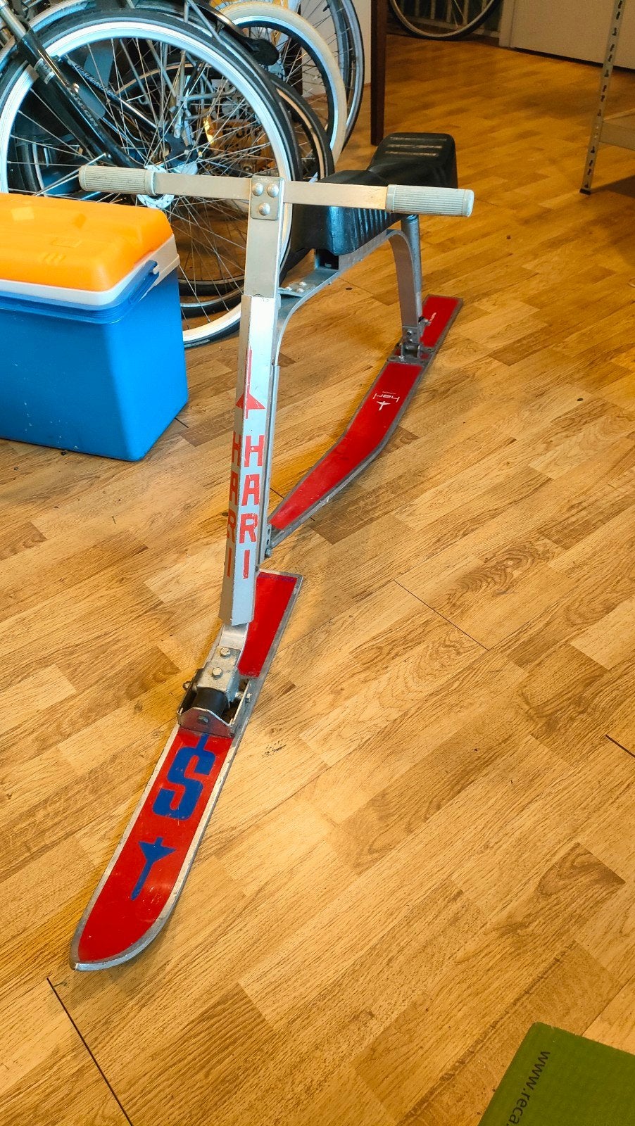 Vintage Hari Ski Bob - Made in Austria, Sport en Fitness, Gebruikt, Overige typen, Skiën, Ophalen