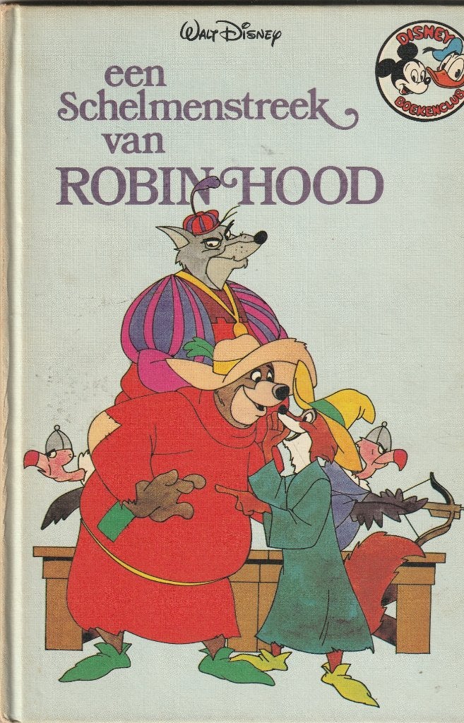 Een schelmenstreek van robin hood walt disney jaren 70 boek, Boeken, Ophalen of Verzenden, Gelezen, Fictie algemeen