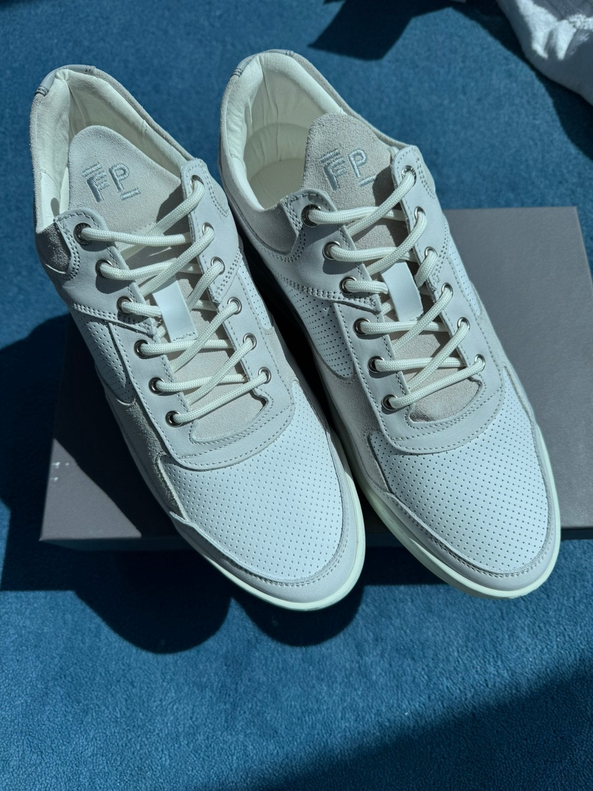 *NIEUW Filling Pieces Low Top Ghost Paneled Sneaker EU44 Wit, Verzenden, Wit, Nieuw, Sneakers of Gympen