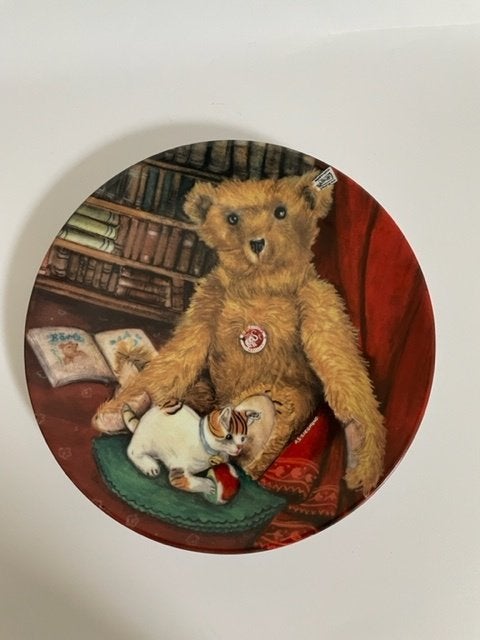 Steiff beren club bord. Century collection. 1996 1997 Nieuw., Antiek en Kunst, Ophalen