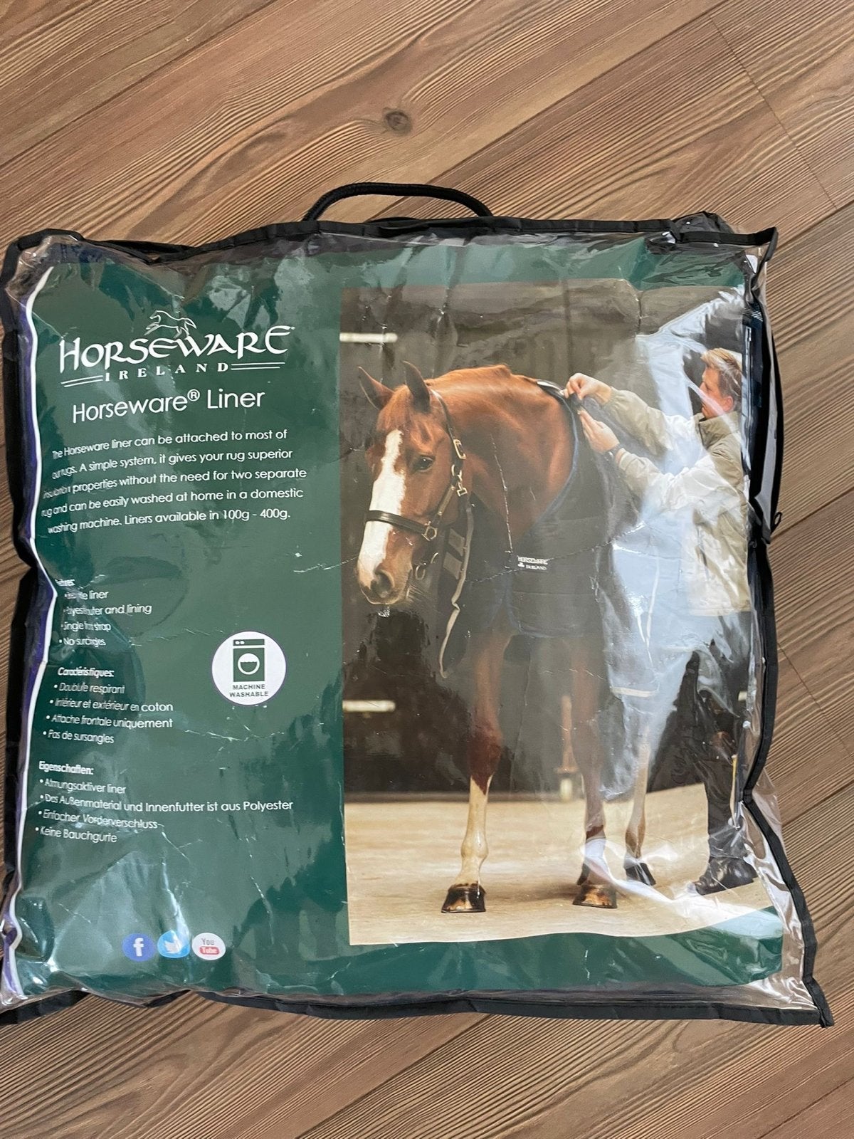 NiEUW horseware liner 200 gram, maat 213, Ophalen, Nieuw