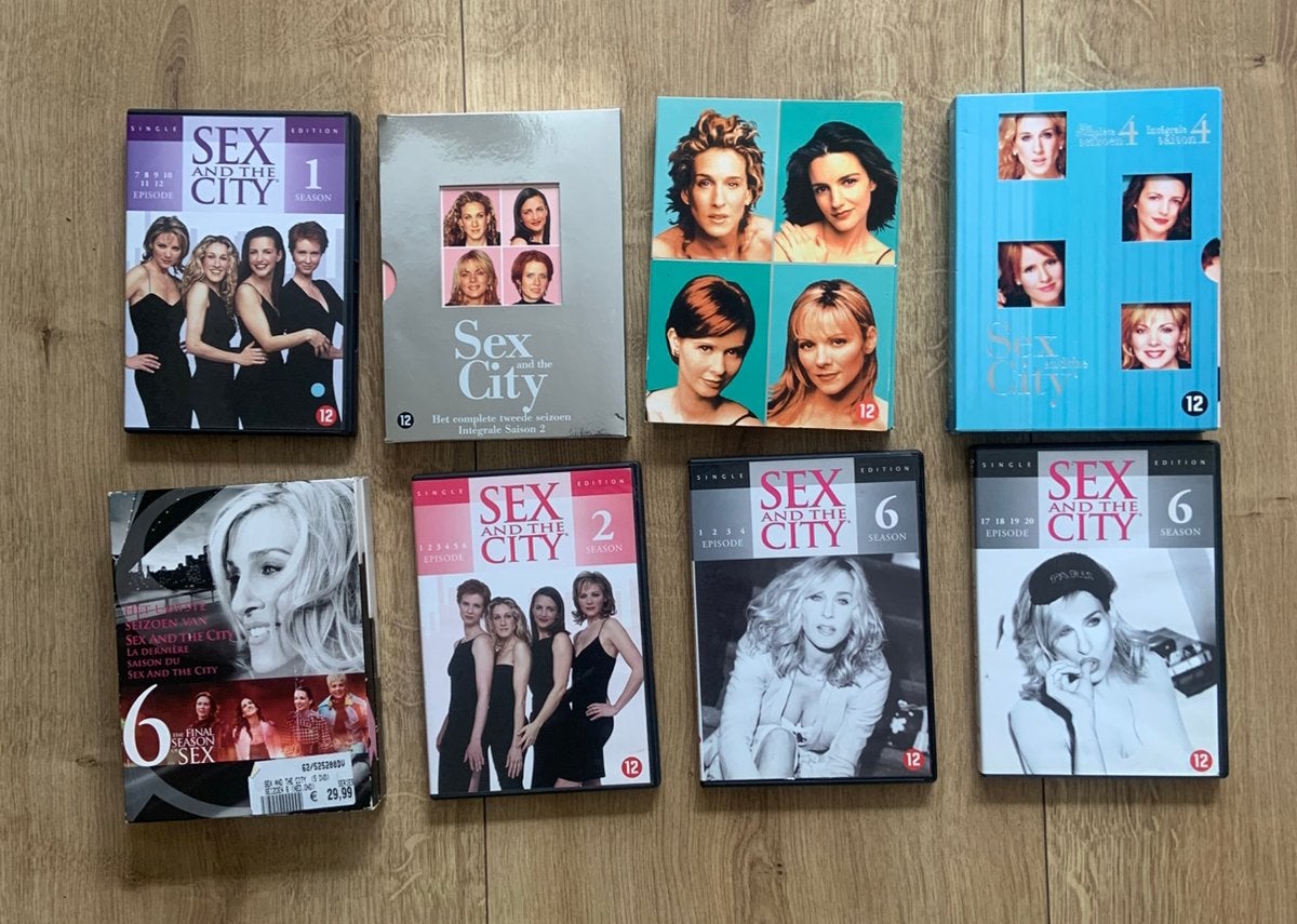 Sex and the city dvd boxen, Vanaf 12 jaar, Ophalen of Verzenden, Zo goed als nieuw, Komedie