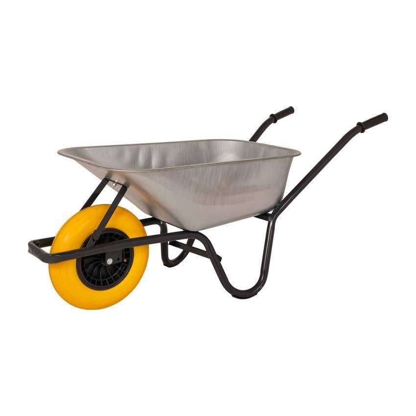 Kruiwagen gegalv bak Anti-lek 85 liter, Verzenden
