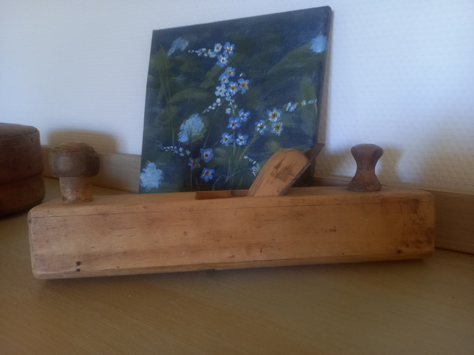 Oude Zweedse handschaaf (onder halfrond), Ophalen of Verzenden