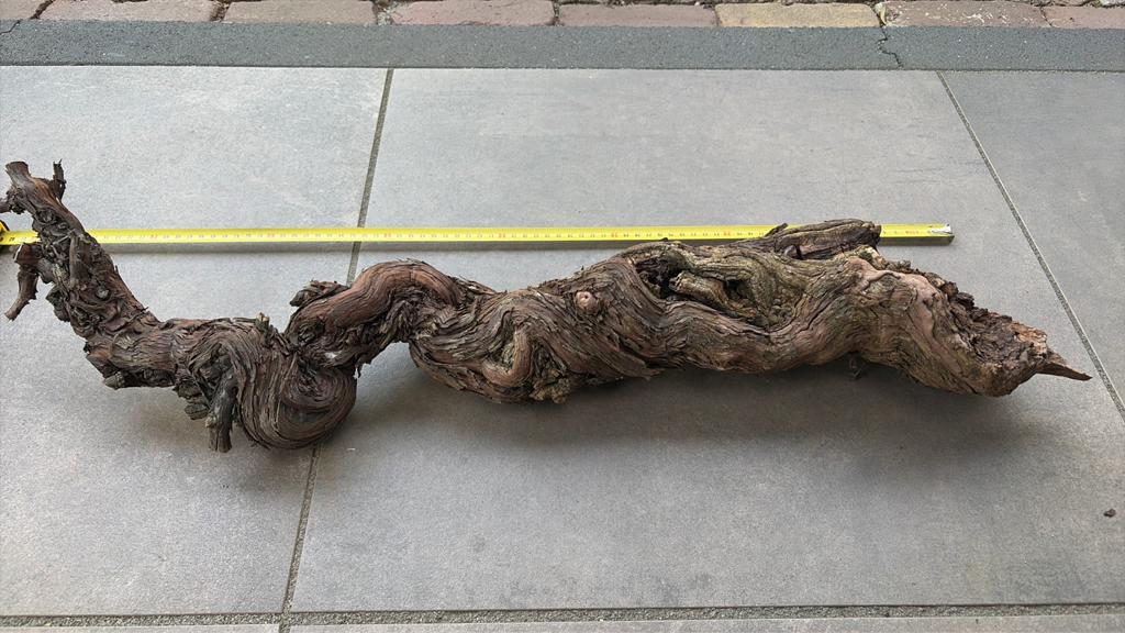 Robuuste druivenstronk tak - 78 cm decoratie, Huis en Inrichting, Woonaccessoires | Overige, Gebruikt, Ophalen of Verzenden, Landelijk