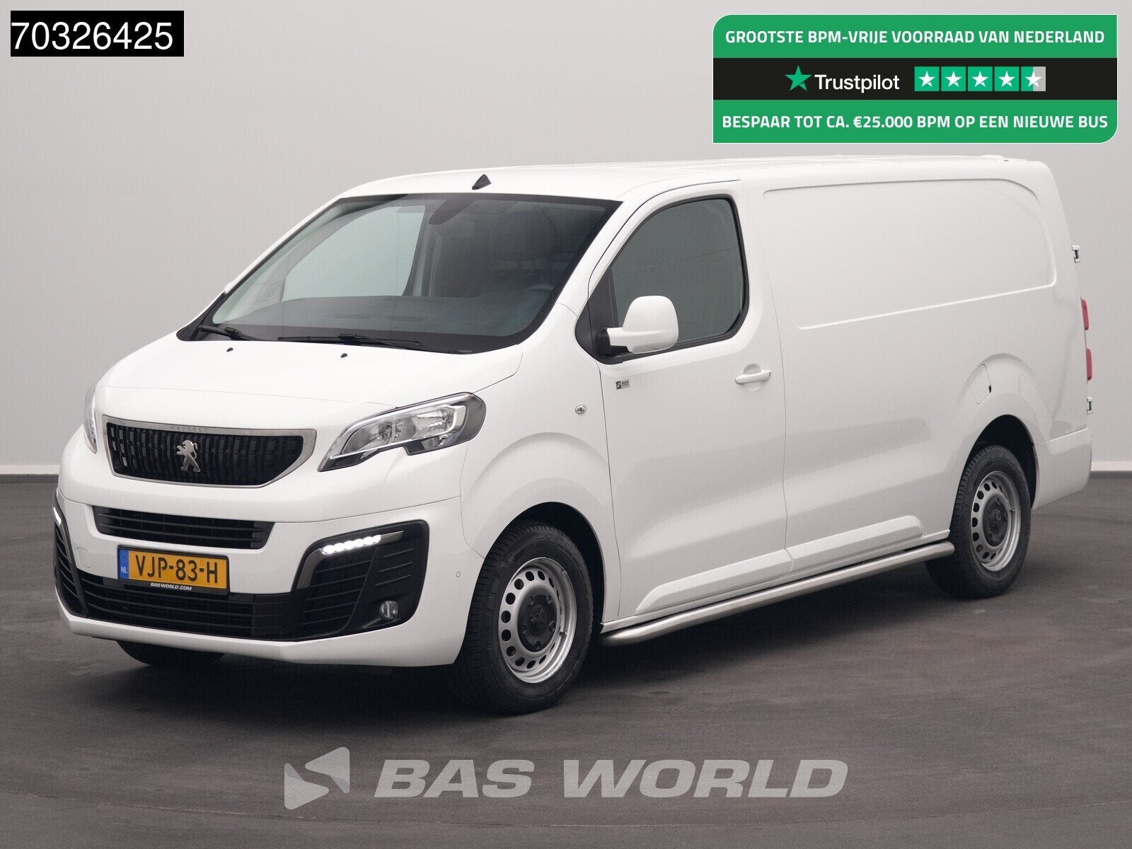 Peugeot Expert 120pk Automaat L3H1 Trekhaak Airco Cruise Par, Automaat, Stof, Gebruikt, Euro 6