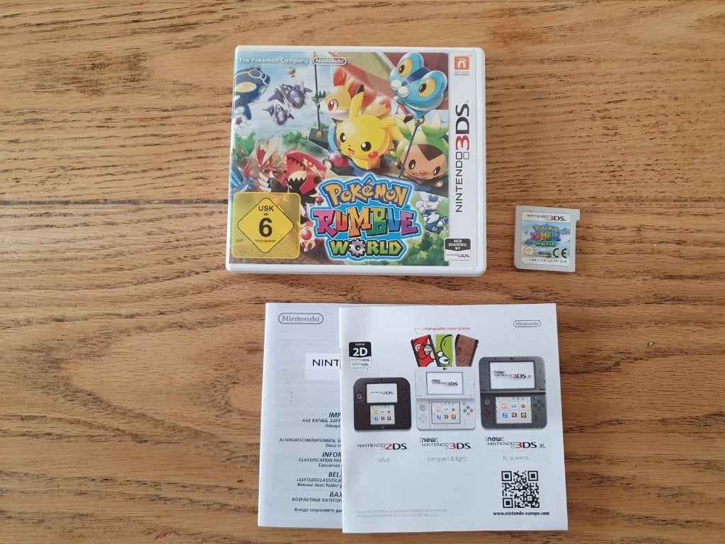 Pokemon Rumble World € 40,00, Spelcomputers en Games, Avontuur en Actie, Verzenden, 1 speler, Zo goed als nieuw