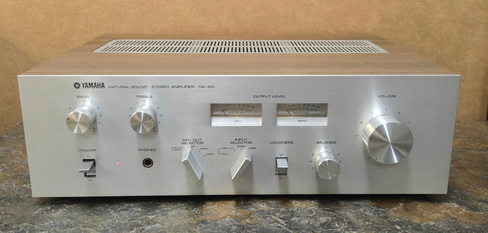 Yamaha CA-410 Versterker met 6 maanden garantie, Audio, Tv en Foto, Versterkers en Receivers, ., Yamaha, Ophalen of Verzenden