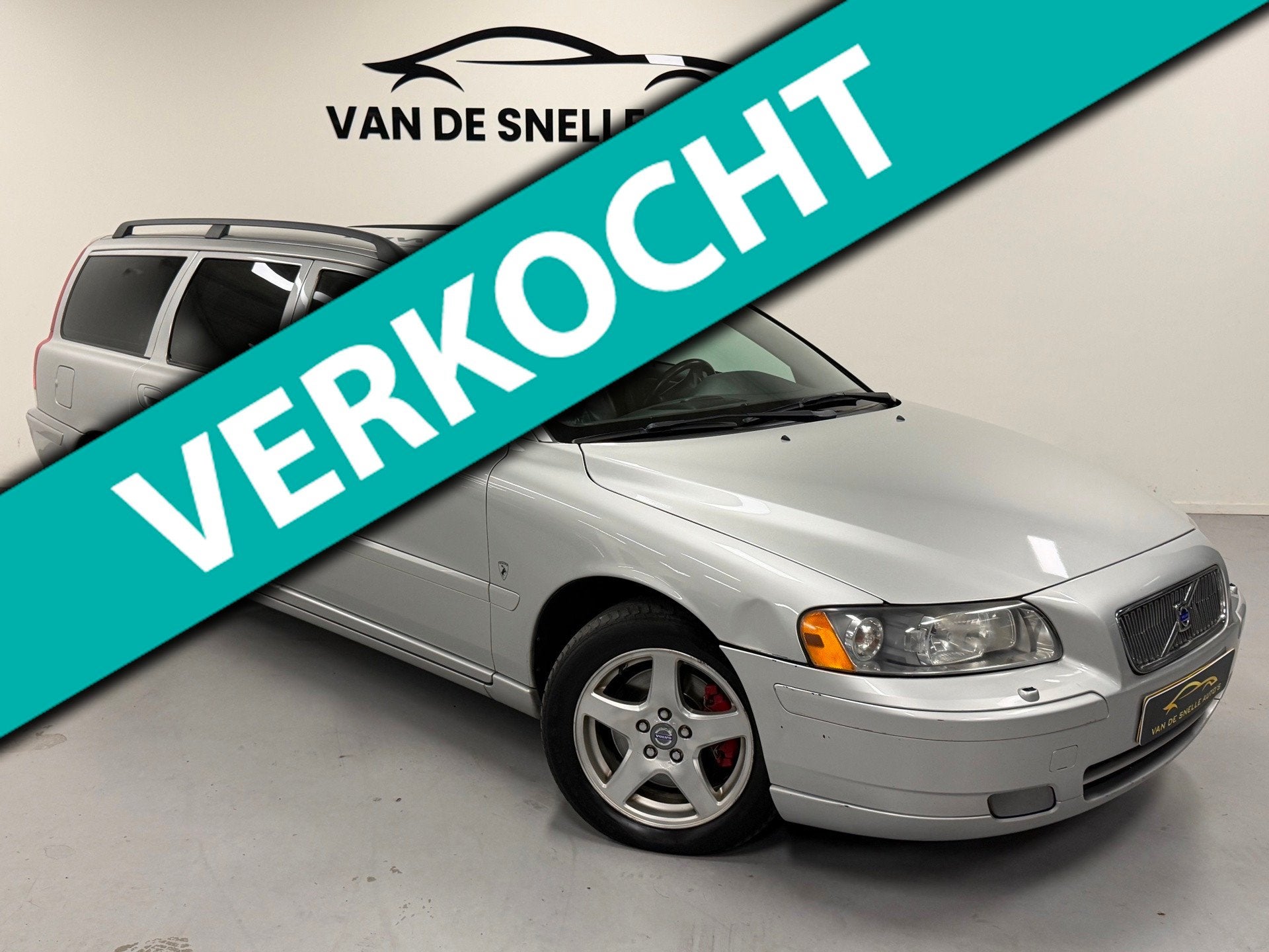 Volvo V70 2.4D Edition PDC/NAVI/CRUISE/LEER, Auto's, 15 km/l, Automatische klimaatregeling, Leder en Stof, V70