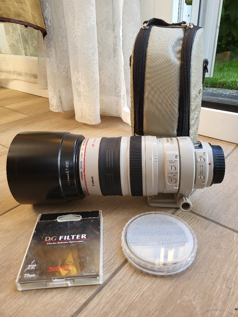 Canon EF 100–400mm f/4.5–5.6L IS USM, Ophalen, Gebruikt, Canon, Telelens