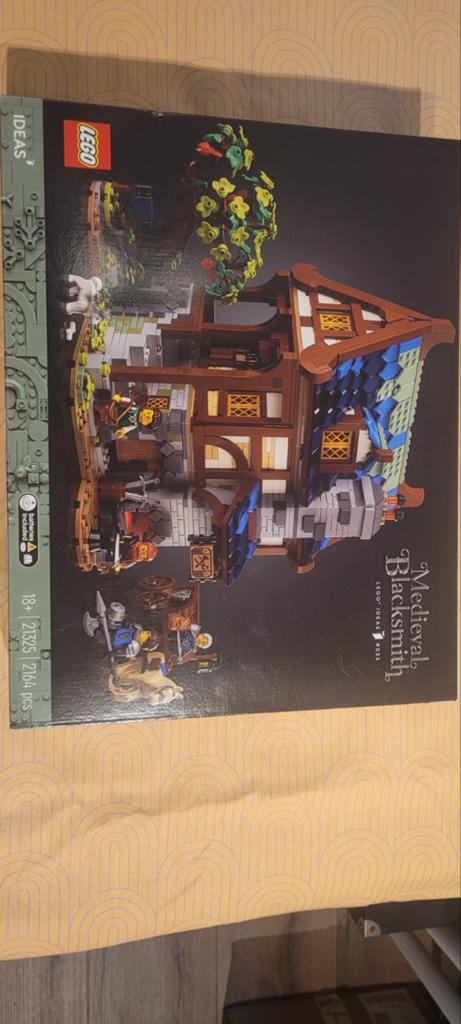 Lego Ideas 21325 Middeleeuwse Smid - Nieuw in doos, Lego, Nieuw, Ophalen of Verzenden, Ideas