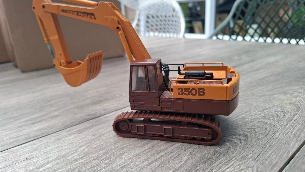 Case Poclain 350B 1:50 conrad, Ophalen of Verzenden, Gebruikt, Hijskraan, Tractor of Landbouw, Conrad