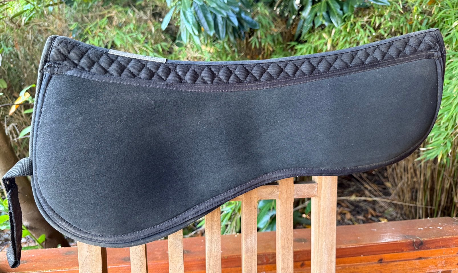 Equest V3 pad zadelonderlegger zwart 55 cm, Dieren en Toebehoren, Ophalen of Verzenden, Gebruikt