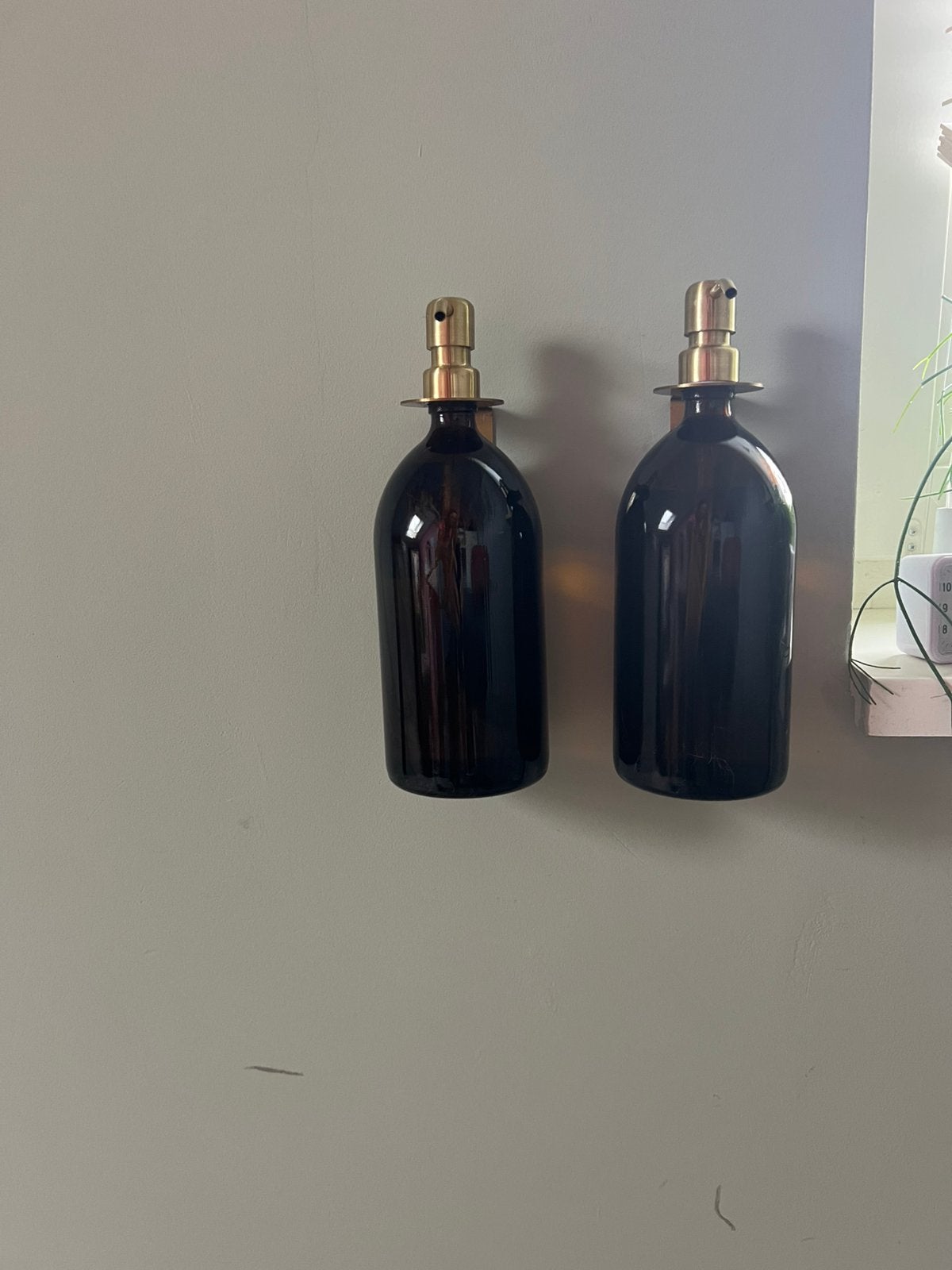Flessen circa 1 liter voor massage olie, Ophalen of Verzenden, Zo goed als nieuw, Overige typen