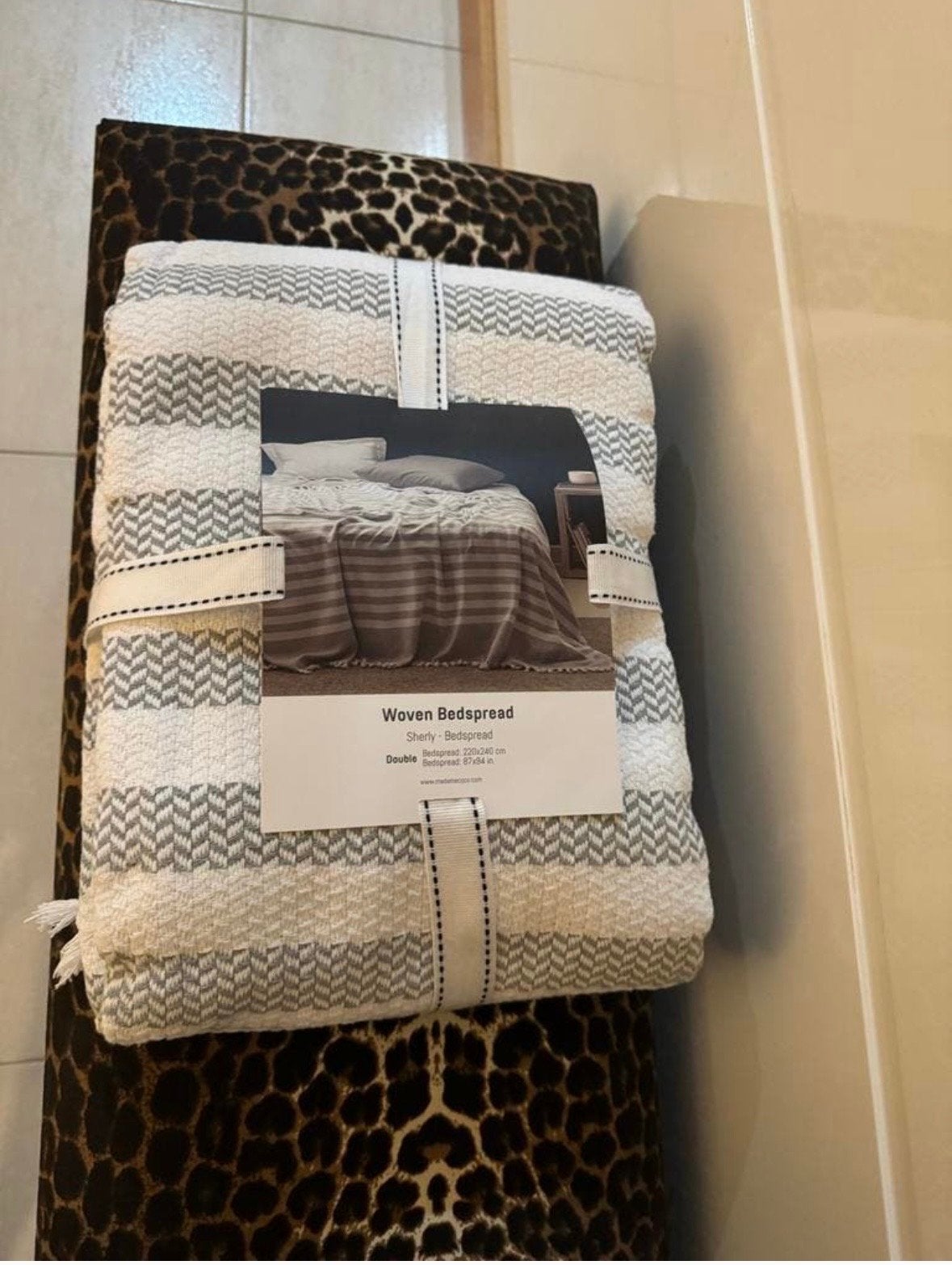 Nieuwe Madame Coco Sherly Sprei - 220x240 cm, Kinderen en Baby's, Gewatteerd, Overige merken, Nieuw, Ophalen of Verzenden